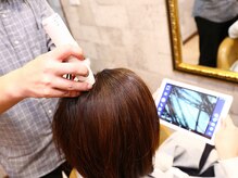 ヘアードクター ツルサキ(hair dr.TSURUSAKI)の雰囲気（マイクロスコープで頭皮・髪を細部までチェック。）