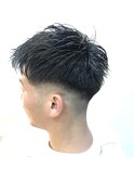 フェードソフトモヒカン