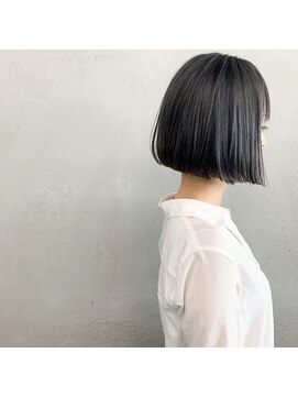 タグ(#tag) #重め暗めの秋ボブ