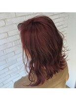 ルートヘアー(Root Hair) ワインレッドラベンダー