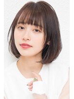 モニカ 西宮北口(Monica)&nbsp;大人かわいいグレージュ小顔ナチュラルショートボブ