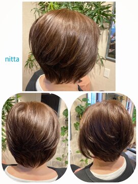 ビヨウシツニッタ(nitta) シャギーボブ・レイヤーボブ