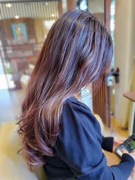 バグスドゥア(Bagus dua) ピンクカラー×ナチュラルロング/大日バグスドゥア