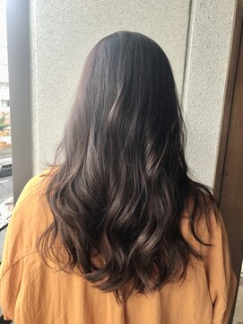 リバレッジ 広尾(Leverage) 大人深みダークアッシュブラウンヘア