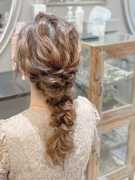 ローラ 本店(Rola) キュートなあみおろし　ヘアセット