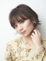 コムマティス 恵比寿ガーデンプレイス(Comme Matisse)&nbsp;ボブ/カーキグレージュ/大人かわいい[恵比寿/恵比寿駅]