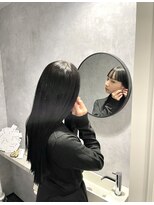 ケプカ(KEPKA)&nbsp;黒髪 ワイドバング モード