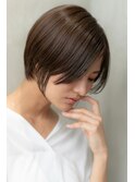 20代30代/大人かわいい/小顔ひし形/大人ショート/髪質改善