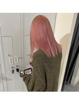エヌプラス(N+)&nbsp;黒髪グラデヘアーオリーブグレー小顔に見せるヘアココアベージュ