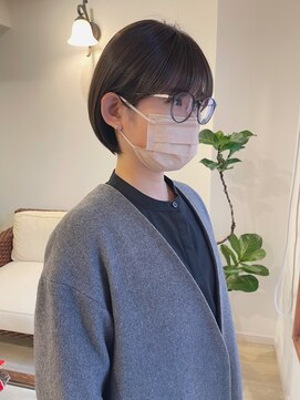 アルディ ユーカリが丘店(HARDI) 【星野】丸みショートボブ×アッシュブラウン☆