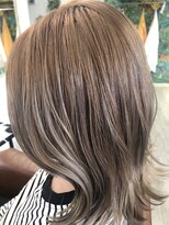 ヘアーリゾート ラ シック(hair resort La chiq)&nbsp;ミルクティーベージュ×ボブウルフ