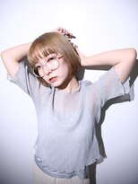 ガレットウメダ(GALETTE UMEDA) #美髪 #ホワイトグレージュ  #マッシュショート