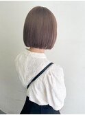 ぷつっとボブ　ぱっつんボブ　切りっぱなしボブ　ぱつっとボブ