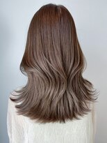 アイティーバイアルバム 松戸店(IT by ALBUM)&nbsp;オリーブベージレイヤー_ショコラアッシュ_ba410841