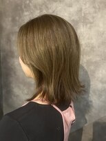 ウィート(wheat)&nbsp;ハイライトオリーブグレージュ/くびれレイヤー/艶ハイライト