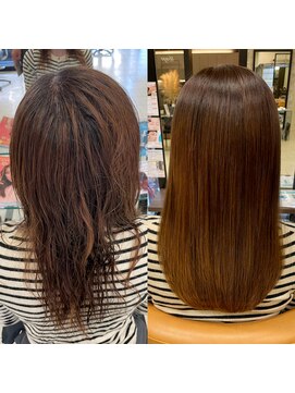 ステージ 今福鶴見店(stage) 『究極の髪質整形』髪質改善ストレート ブリーチ毛 ビビり毛OK