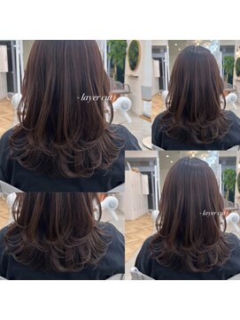 コンティロミー(CONTI ROMMY.) 20代30代◎大人上品/ミディアムレイヤー/小顔カット