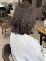 ブラウン(Brown)&nbsp;ピンクグレージュ / ミディアムレイヤー