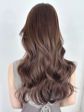 アルバム 新宿(ALBUM SHINJUKU) チョコレートブラウン_フルバングハッシュカット_ba479681