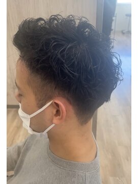 ヘアースペース シュシュ アルファー(HAIR SPACE chouchou α) 毛流れパーマ