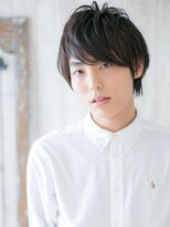 トニーアンドガイ メン 与野駅前店(TONI&GUY MEN)&nbsp;厚めバングが新鮮！黒髪ニュアンススマートマッシュi与野