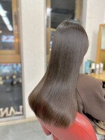 クラウドヘアー CLOUD HAIR 黒髪サラツヤロング シースルー前髪  小顔　センター南