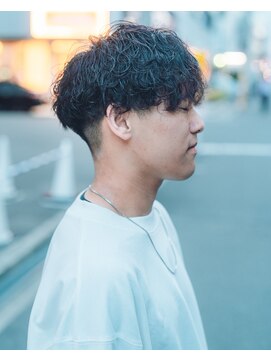 カフ(CAF) CAF河内 マッシュパーマ メンズパーマ 20代30代 大阪 心斎橋