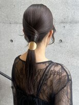 【徳岡】ヘアアレンジ ヘアセット 結婚式ヘア シンプルヘア