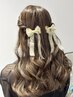 【ヘアメイク】「KASUMI限定」ポイントメイク＋巻きおろし￥2750