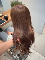 ガリカ 博多(Gallica)&nbsp;【長まなみ】ブリーチなしダブルカラーで叶う艶髪マロンベージュ