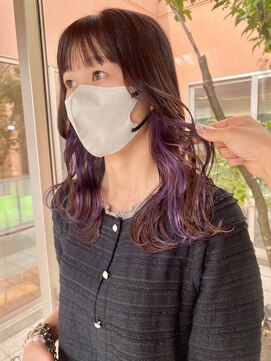 クロエ バイ ラヴィズム(CLOE by LUVISM) カット、インナーカラー