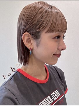 ガーランド (Garland) 切りっぱなしボブ/姫カット/前髪/原宿神宮前