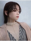 20代30代大人可愛い小顔ショートボブ前下がりショートハイライト