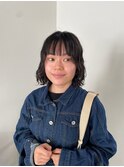 【上條実織】ボブパーマ