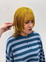 ジルスタジオ(JILL STUDIO)&nbsp;JILL STUDIO　マスタードイエロー/ブリーチカラー/ウルフミディ