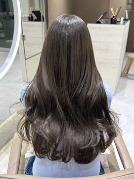 メゾンマイル 恵比寿(maison mile) グレージュカラー/髪質改善/暗髪/美髪レイヤーカット[恵比寿駅]