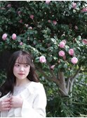 レイヤーカット／ナチュラル／モテ髪/銀座/ロングレイヤー