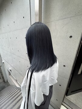 ディジョン(Dijon) 韓国顔まわりレイヤーカットグレージュオリーブベージュブラウン