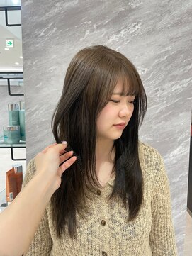 ルクス(Luxs) ブリーチなしダブルカラー/ベージュカラー