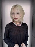 抜きっぱなしホワイトブロンド