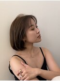 【ミディアム】ナチュラルボブ