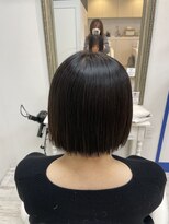 アルターシェリー(aL-ter che'rie)&nbsp;切りっぱなしボブ [スパイキーショート/ブルーブラック］