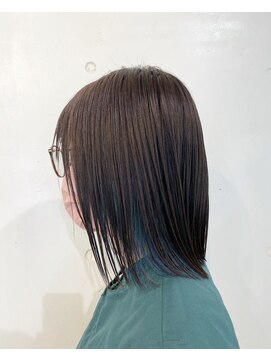 ヘアラウンジ アンリオ(hair lounge an rio) インナーカラー初心者さんにも◎なボブ