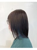 インナーカラー初心者さんにも◎なボブ