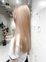 テクネ 天神大名(techne)&nbsp;天神大名ミルクティーベージュダブルカラーケアブリーチロング