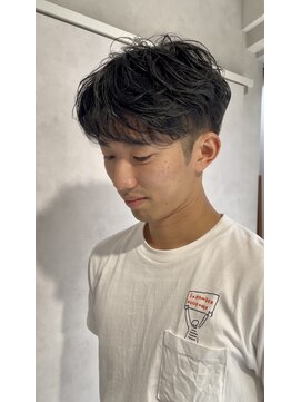 アッシュ 浜田山店(Ash) メンズ　ニュアンスパーマ