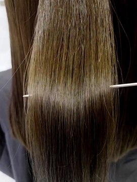 ザボヘアーデザイン(ZABO hair design) 【艶髪】髪質改善ストレート【太宰府市通古賀】