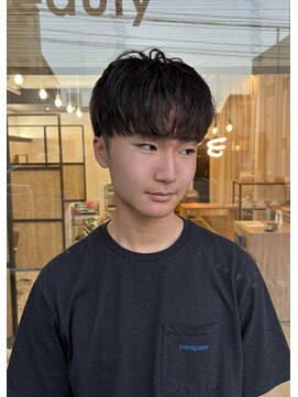 メンズギフト(men's GIFT) シースルーマッシュツーブロック刈り上げ