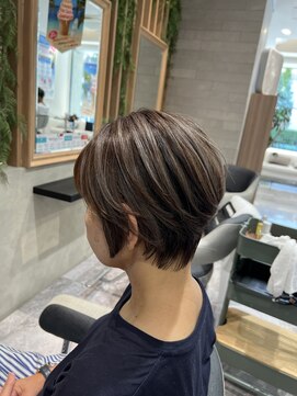 イメージア 藤が丘店(IMAGE A) ハイライト白髪ぼかし