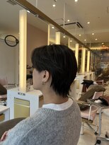 ニューヨーク ニューヨーク 河原町オーパ店(NYNY) ▽センターパートウルフ/刈り上げない襟足